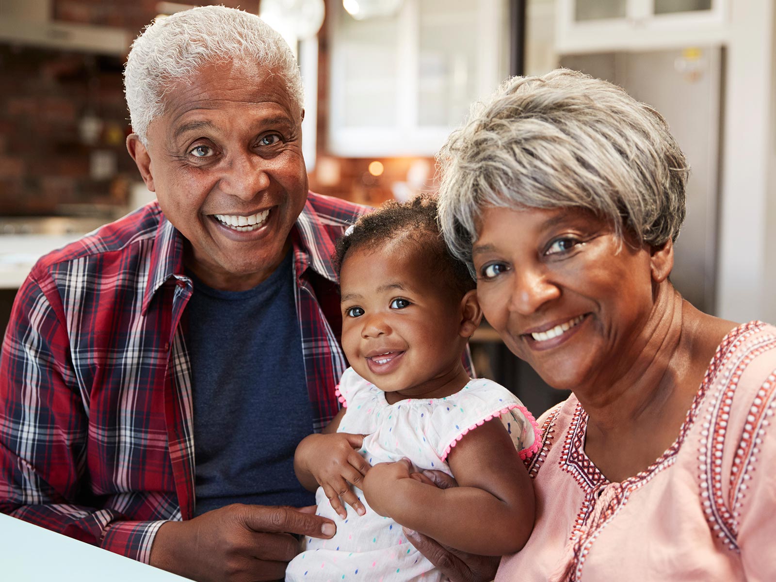 Grandparents with grandbaby
